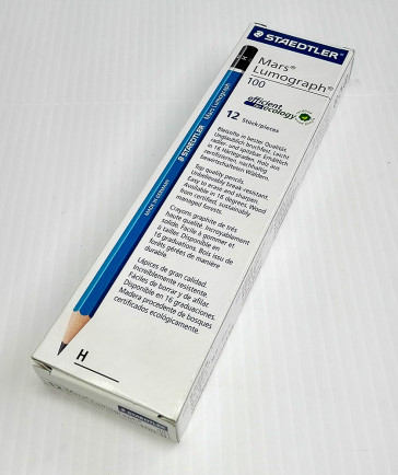 MATITA STAEDTLER GRAD.MARS F ESAGONALE LUMOGRAPH 1X12PZ