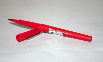 FINELINER NYLON ROSSO 12PZ