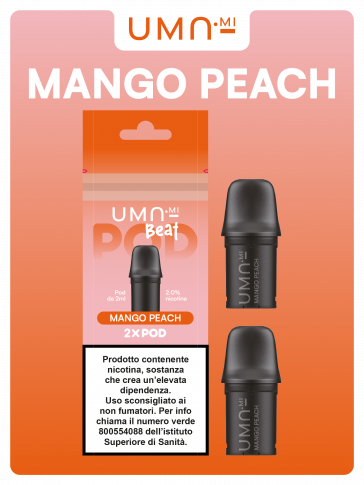 BEAT POD MANGO PEACH PACK x2 POD PLN016961