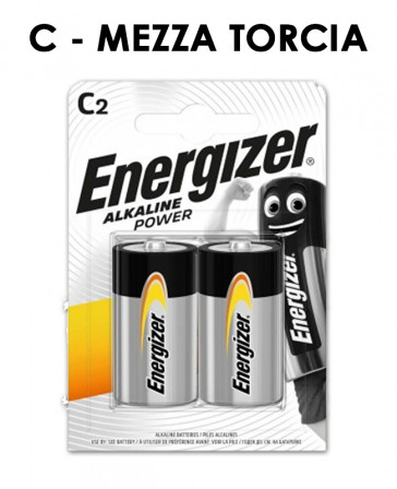BATT. ENERGIZER MEZZATORCIA 2x 1,5v 6pz ALK. POWER