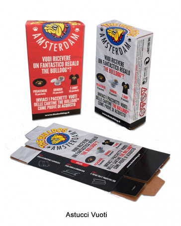 THE BULLDOG ASTUCCI VUOTI 100pz 104X53X27mm