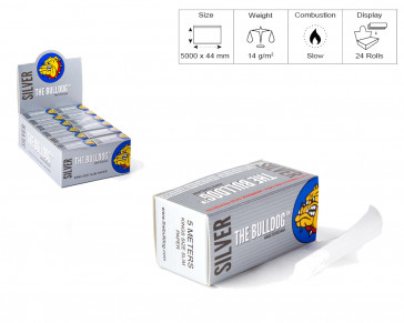 THE BULLDOG CARTINA ROLLS SILVER 24pz PROV-A07446516