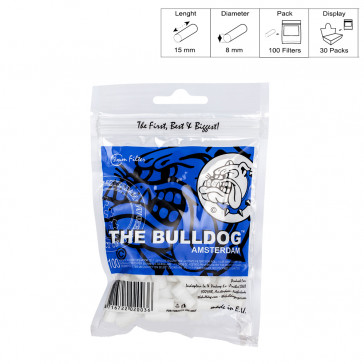 THE BULLDOG FILTRI 8mm BUSTINA 30X100pz PROV-C02104005