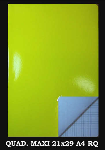 QUAD. MAXI ONE COLOR RQ 21X29 A4 10pz BLASETTI