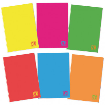 QUAD. MAXI ONE COLOR 5M FLUO 21x29 A4 10pz BLASETTI