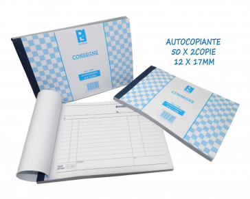 BLOCCO RIC.BUONI DI CONSEGNA 50x2 COPIE 10pz