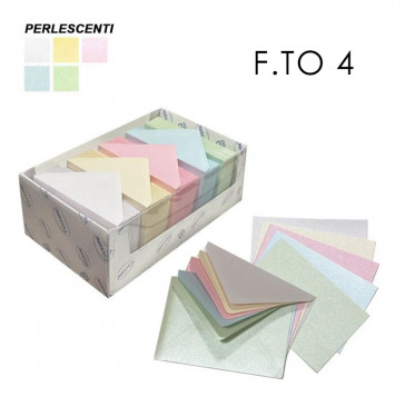 BIGL. VISITA PERLATI 75x110mm 150 buste 150 biglietti