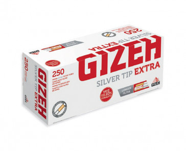 TUBETTI GIZEH SILVER EXTRA 4x250pz PROV-B00001612