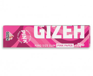 CART. GIZEH KS SLIM PINK EXTRA FINE +FILTRO MAGNETICA 26pz PROV-D00001630