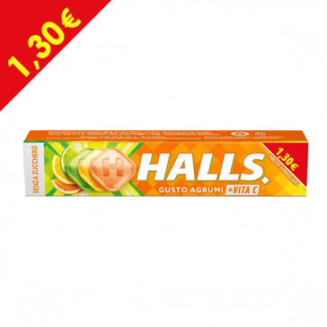 HALLS M. STICK VITA C AGRUMI S/Z 20pz