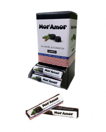 MORAMOR LIQUIRIZIA S/Z 28gr 30pz