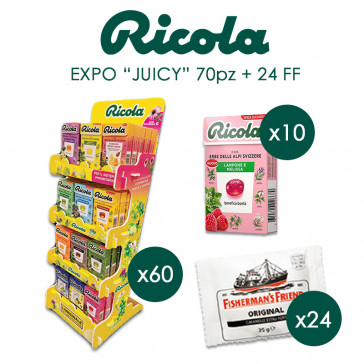 RICOLA EXPO JUICY 70pz + 24FF