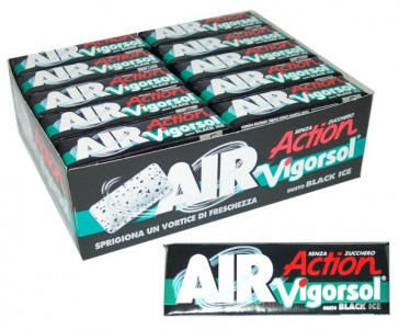 VIGORSOL STICK AIR ACTION BLACK ICE S/Z 40pz