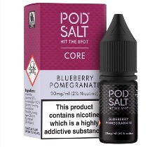 ELIQUIDS 10ml POD SALT BLUEBERRY POMEGRANATE 11mg/ml PLN012493
