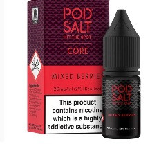 ELIQUIDS 10ml POD SALT MIXED BERRIES 11mg/ml PLN012513