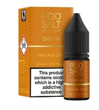 ELIQUIDS 10ml POD SALT VIRGINIA GOLD 11mg/ml PLN012554
