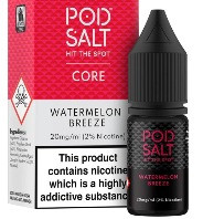 ELIQUIDS 10ml POD SALT WATERMELON BREEZE 11mg/ml PLN012499
