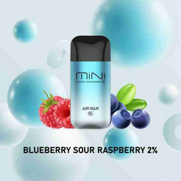 AIR BAR MINI BLUEBERRY SOUR RASPBERRY 2ml - 20mg/ml PLN011310