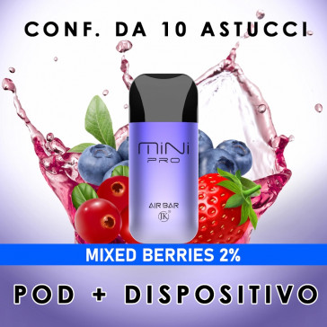 AIR BAR KIT MINI PRO MIXED BERRIES 2ml - 20mg/ml + DISPOSITIVO PLN014580