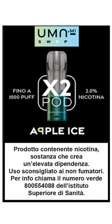 UMAMI SWAP POD APPLE ICE 2ml - 20mg/ml PLN014265