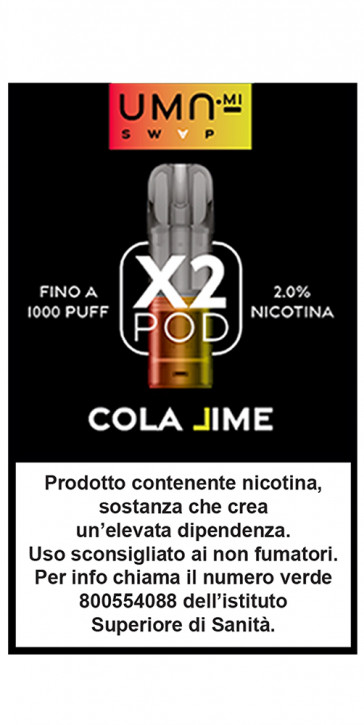 UMAMI SWAP POD COLA LIME 2ml - 20mg/ml PLN014267