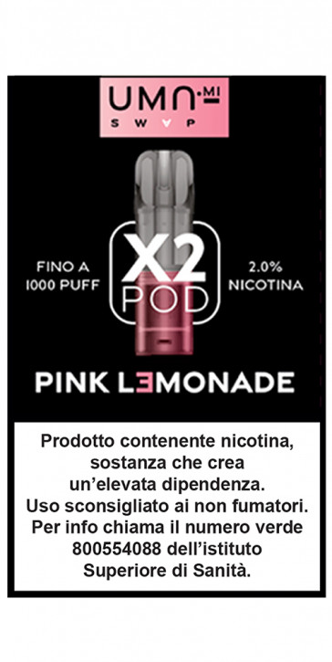 UMAMI SWAP POD PINK LEMONADE 2ml - 20mg/ml PLN014268