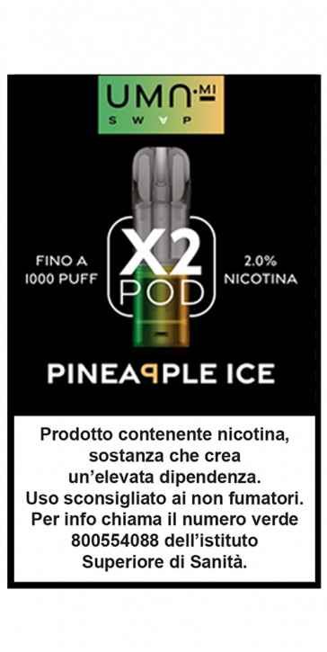 UMAMI SWAP POD PINEAPPLE ICE 2ml - 20mg/ml PLN014272