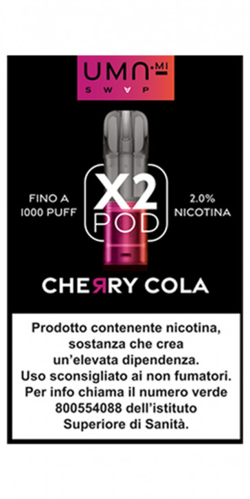 UMAMI SWAP POD CHERRY COLA 2ml - 20mg/ml PLN014277