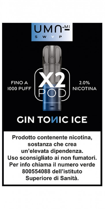 UMAMI SWAP POD GIN TONIC ICE 2ml - 20mg/ml PLN015493