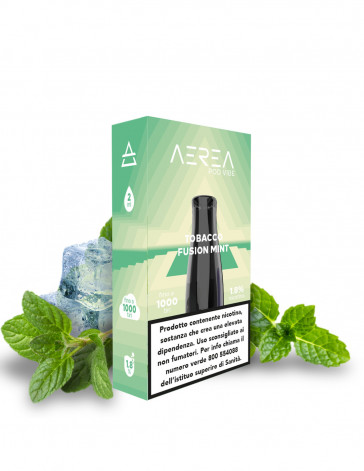 VIBE AEREA POD TOBACCO FUSION MINT 2ml - 18mg/ml PLN015242