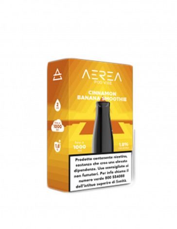 VIBE AEREA POD CINNAMON BANANA SMOOTHIE 2ml - 18mg/ml PLN015249