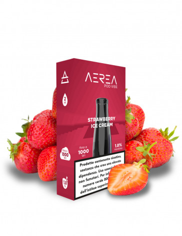 VIBE AEREA POD STRAWBERRY ICE CREAM 2ml - 18mg/ml PLN015255