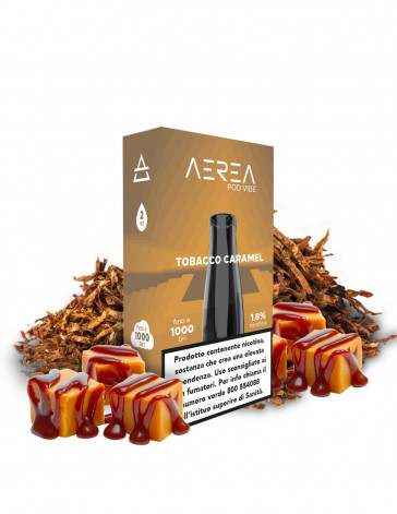 VIBE AEREA POD TOBACCO CARAMEL 2ml - 18mg/ml PLN015261