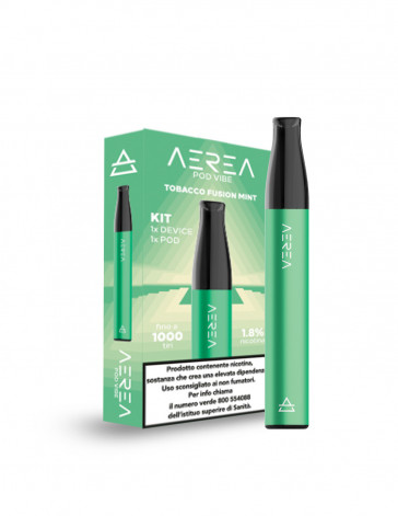 VIBE AEREA STARTER KIT TOBACCO FUSION MINT 2ml - 18mg/ml PLN015242