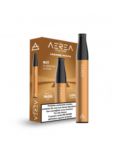 VIBE AEREA STARTER KIT CARAMEL MOCHA 2ml - 18mg/ml PLN015245