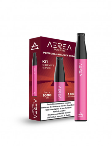 VIBE AEREA STARTER KIT POMEGRANATE JUICE SODA 2ml - 18mg/ml PLN015247