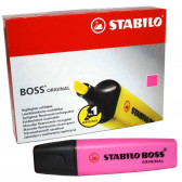 EVIDENZ.STABILO BOSS SCALPELLOROSA 1X10pz