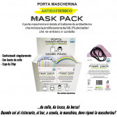 PORTA MASCHERINE ANTIBATTERICO 24pz