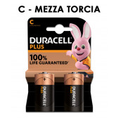 BATT. PLUS MN1400 1/2 T. 2x 1,5v DURACELL 10pz