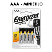 BATT. ENERGIZER MINISTILO 4x 1,5v 12pz ALK. POWER