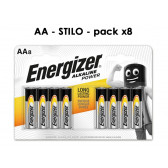 BATT. ENERGIZER STILO 8x 1,5v 12pz ALK. POWER