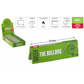 Cartina The Bulldog 1.1/4 (77mm) verde hemp 1x25pz  PROV-A03230002 