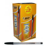 PENNA/SF. BIC CRISTAL CLAS. NERO TAPPO P.MED. 50pz