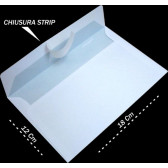 BUSTE LETT. 12X18 BIANCA STRIP 80 ZIP 500pz BLASETTI