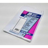 BUSTE A SACCO 19X26 BIANCA 25p