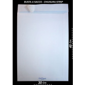 BUSTE A SACCO 30X40 BIANCA 25pz BLASETTI