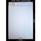 BUSTE A SACCO 23X33 BIANCA 100pz BLASETTI