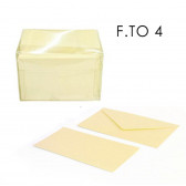 BIGL. VISITA AVORIO 75x110mm 100 buste 100 biglietti