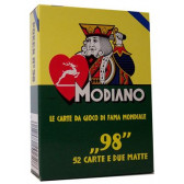 CARTE DA G. POKER 98 BLU MODIANO 1pz