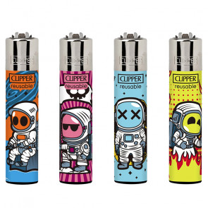 ACC.CLIPPER LARGE FUNNY ASTRONAUTS 48pz